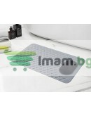 Силиконова противоплъзгаща постелка за баня с масаж